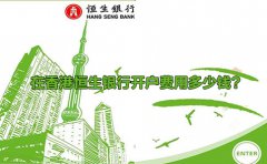 在香港恒生銀行開戶費(fèi)用多少錢？
